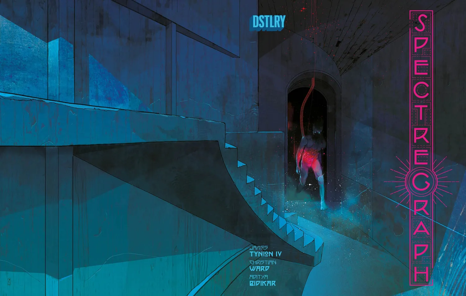 DSTLRY Spectregraph 1 hefte Cover A Ward skrekk