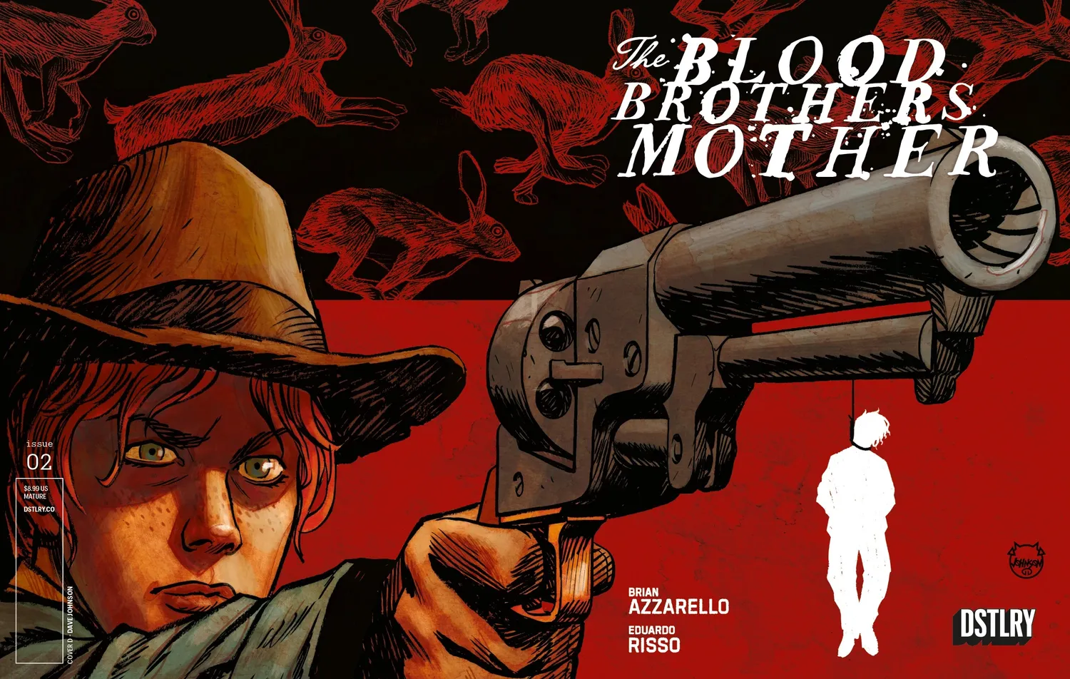 DSTLRY The Blood Brothers Mother 2 tegneseriehefte Cover D Johnson