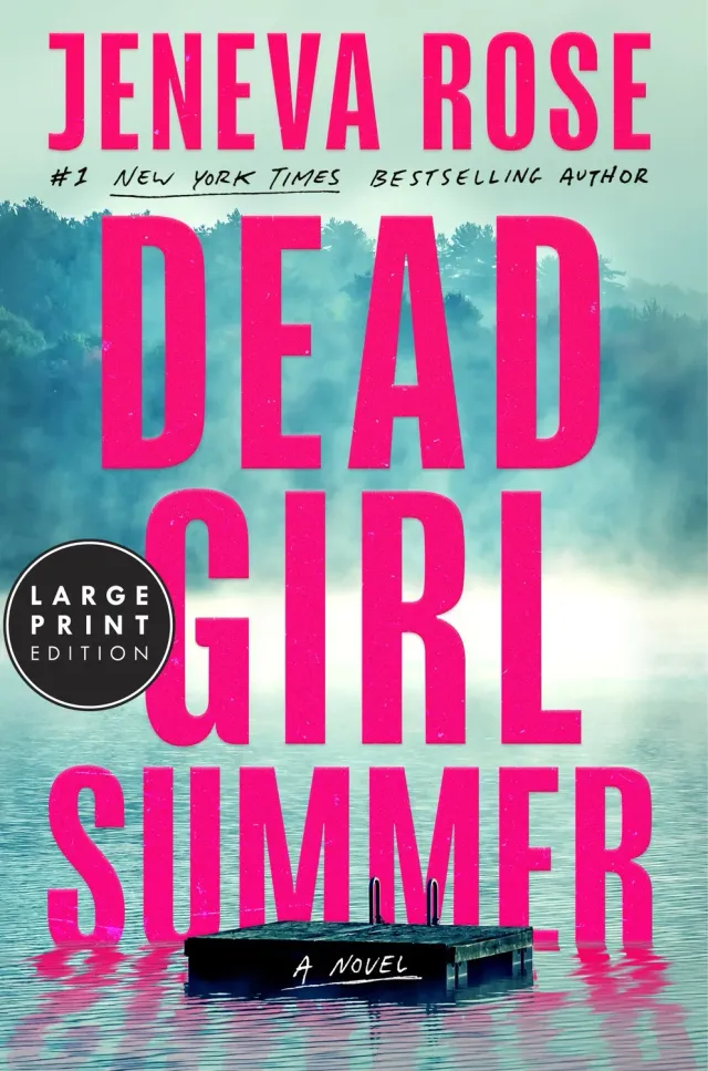 Jeneva Rose Dead Girl Summer bok stor skrift thriller