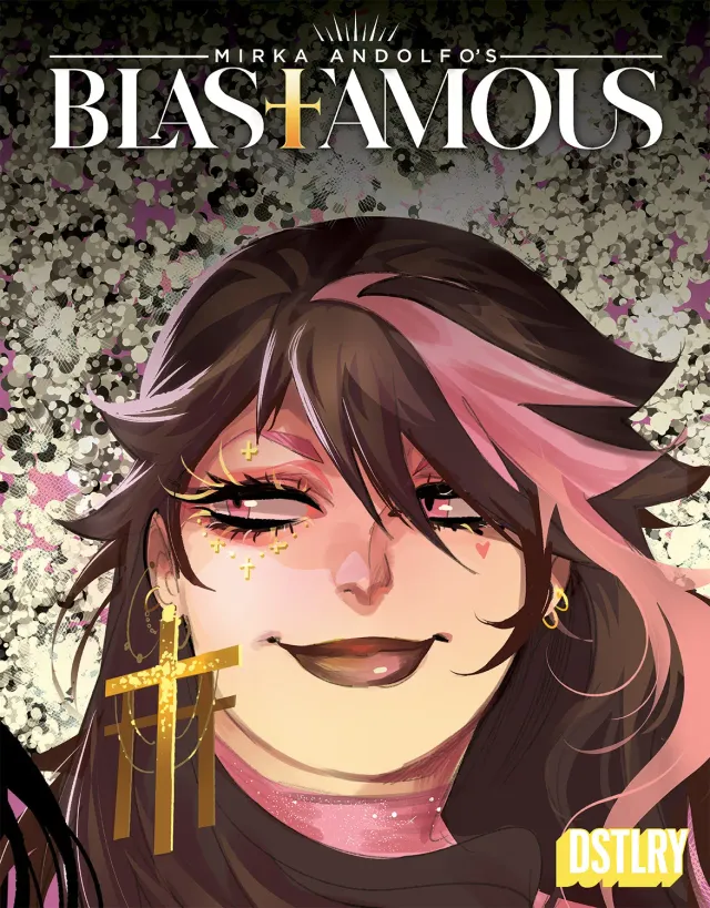 DSTLRY Blasfamous 1 hefte Andolfo-variant pop-horror