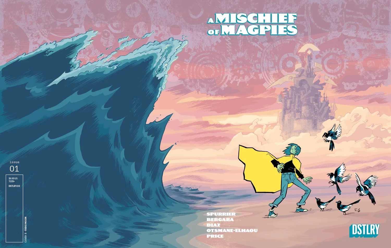 DSTLRY A Mischief of Magpies #1 Cover B Moon tegneseriehefte