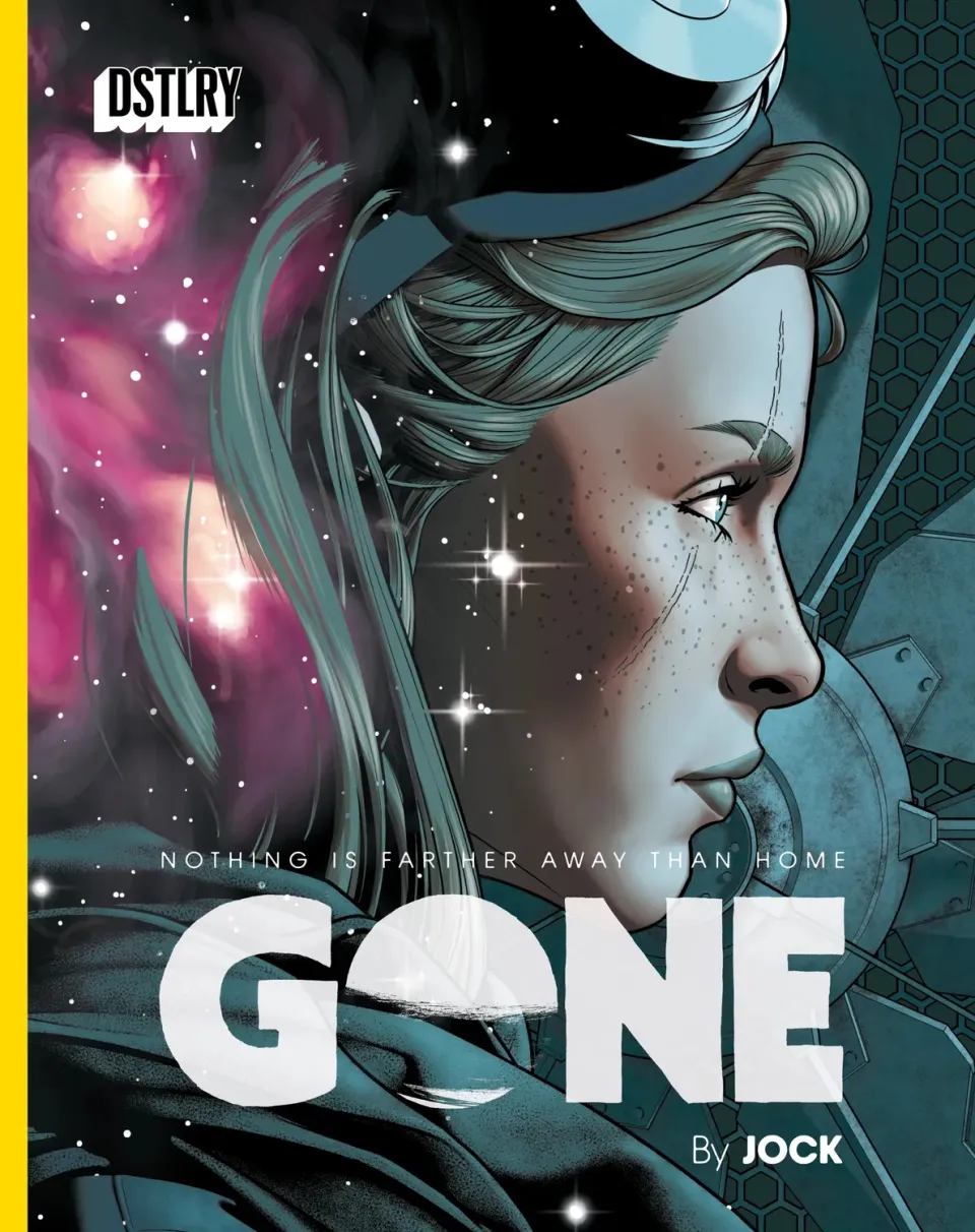 DSTLRY Gone Exclusive innbundet samlebind Jock sci-fi