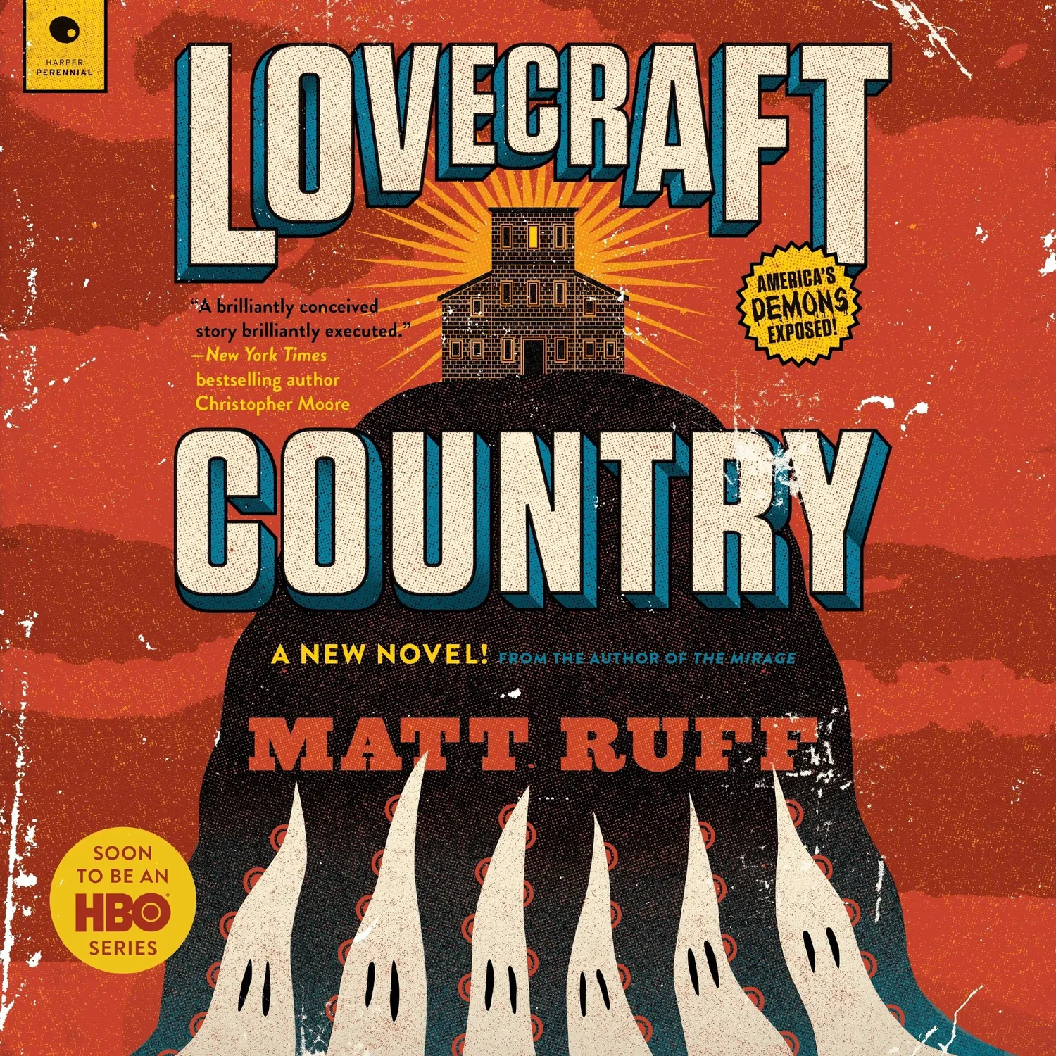 Wingbearer Saga Lovecraft Country roman paperback skrekk