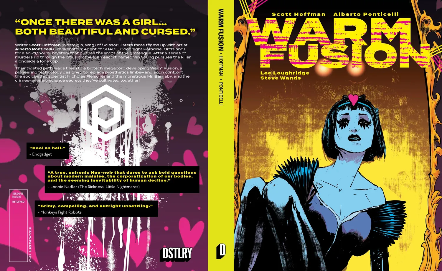 DSTLRY Warm Fusion Hardcover samlebind sci-fi-grøsser