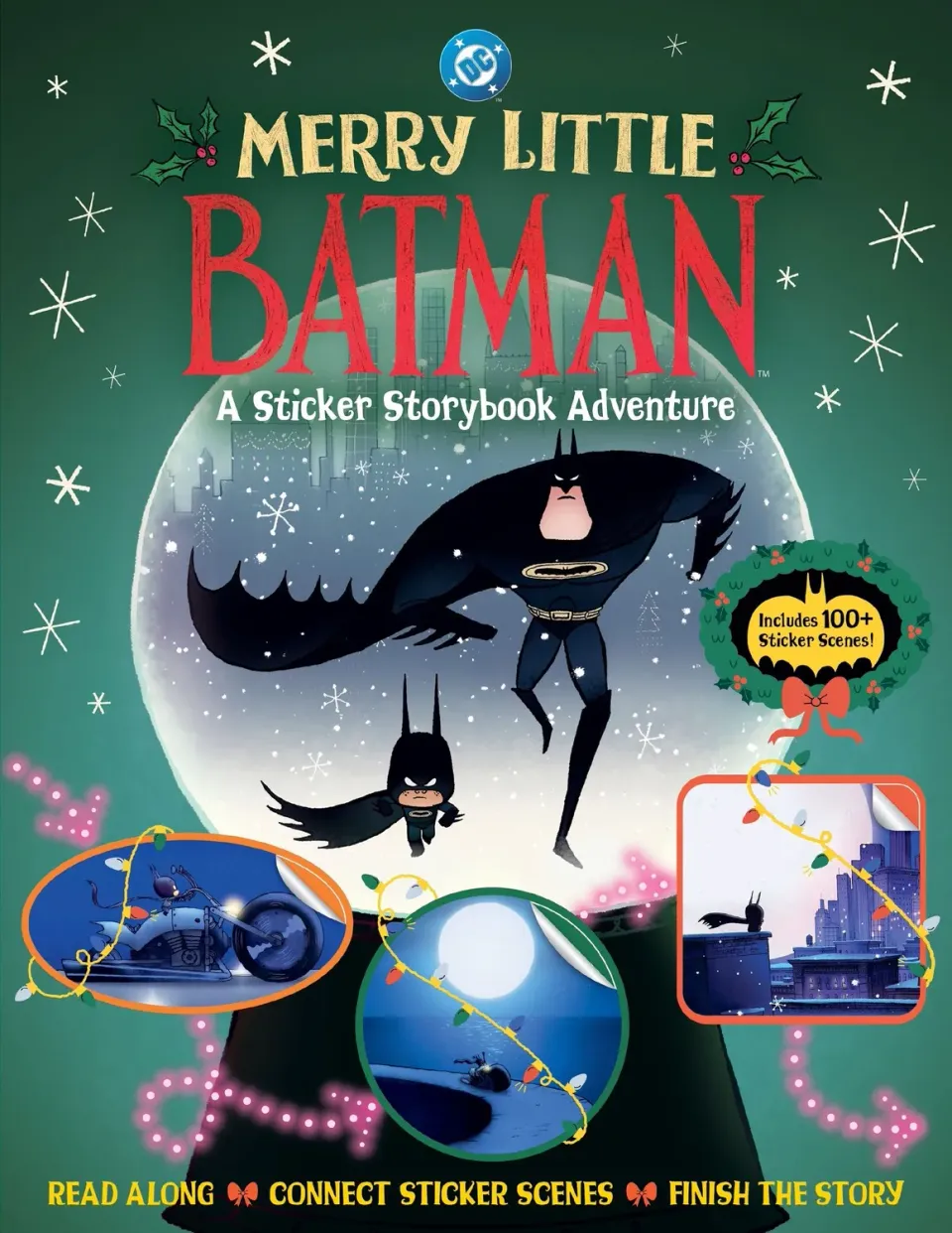 Wingbearer Saga Batman Merry Little Batman klistremerkebok paperback jul
