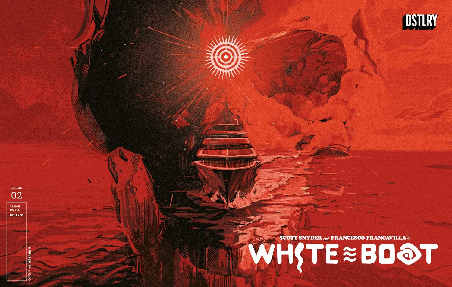 DSTLRY White Boat 2 hefte Cover F Barrett skrekk