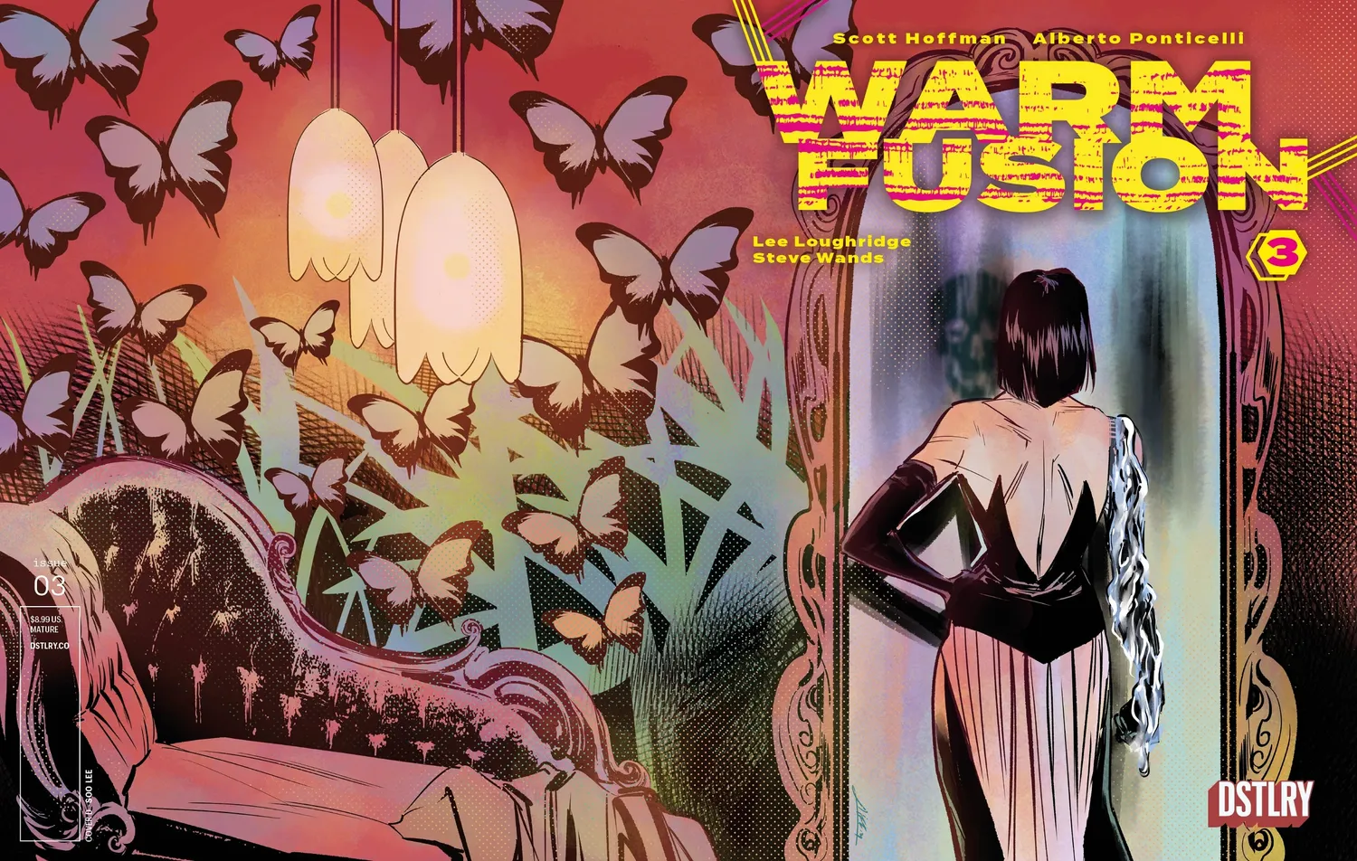 DSTLRY Warm Fusion #3 hefte Cover D Lee body-horror