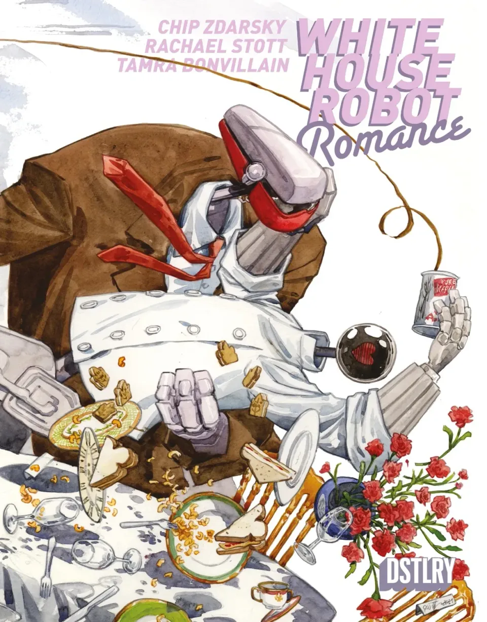 DSTLRY White House Robot Romance 1 Cover B hefte sci-fi