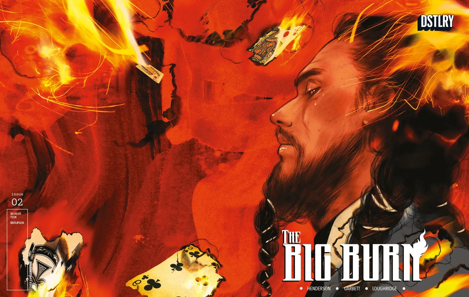 DSTLRY Big Burn 2 Cover F Lotay hefte krim