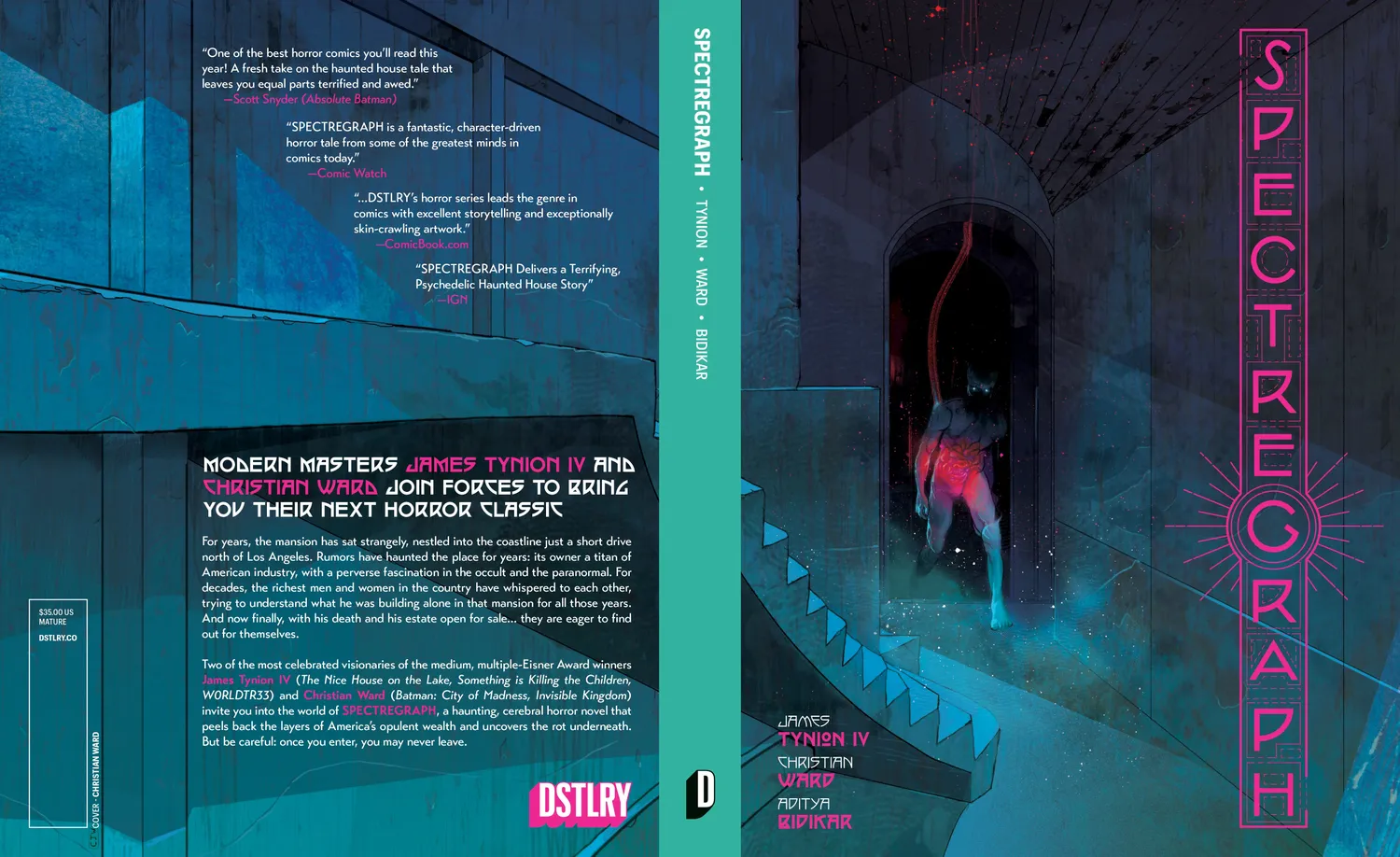 DSTLRY Spectregraph Hardcover bind skrekk samleutgave