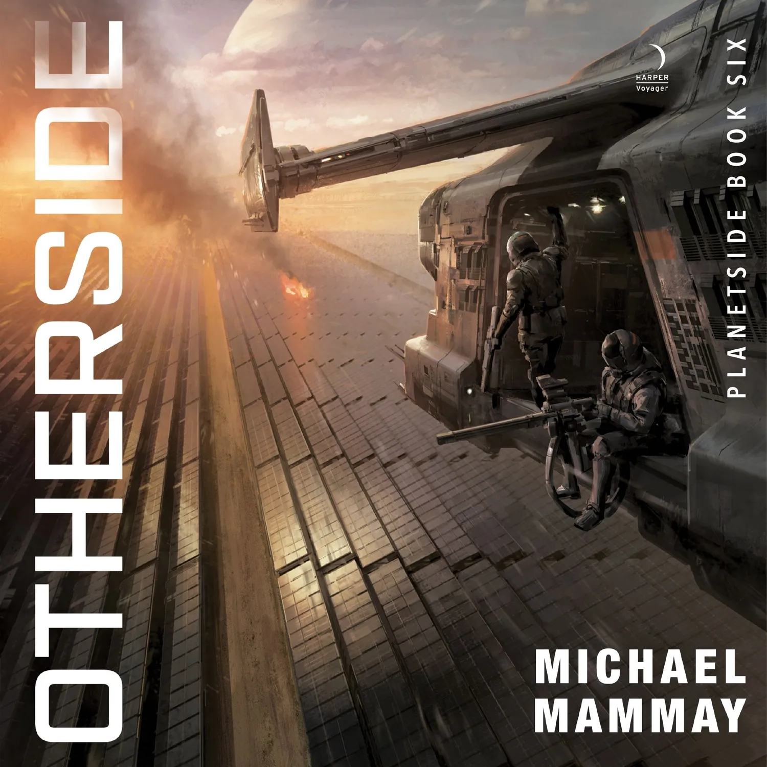 Wingbearer Saga Planetside Otherside roman paperback