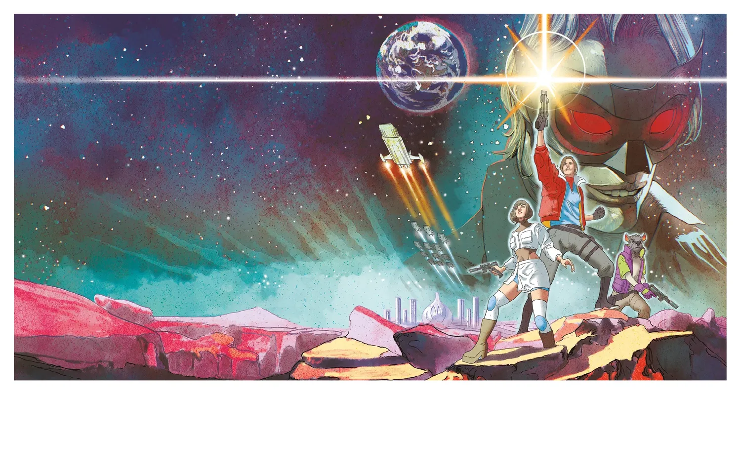DSTLRY Galactic #1 hefte Cover H Pinna sci-fi