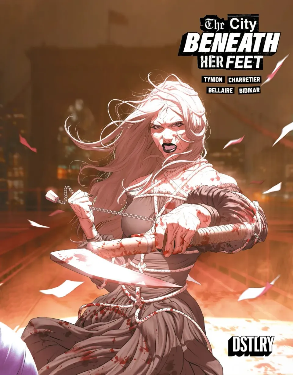 DSTLRY The City Beneath Her Feet nr 2 hefte Cover B De Iulis