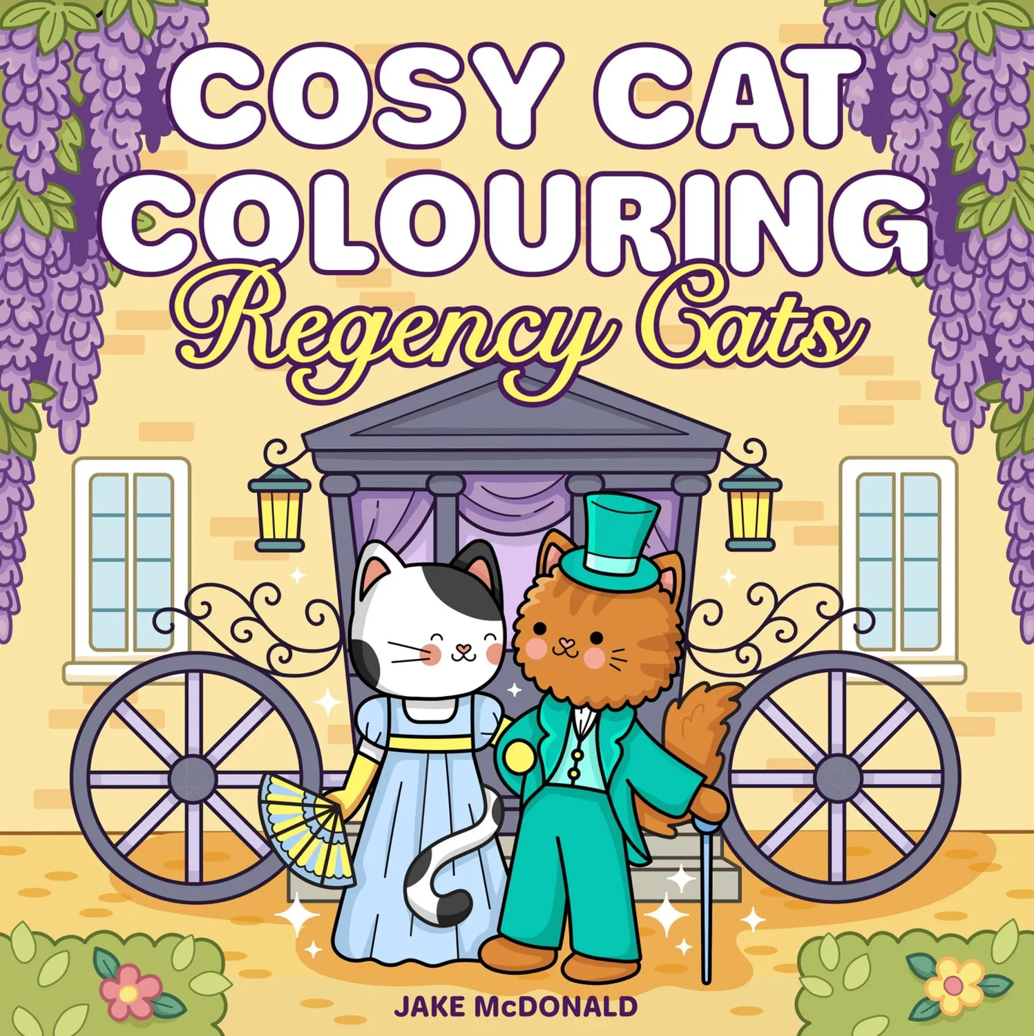 Wingbearer Saga Regency Cats fargeleggingsbok katter