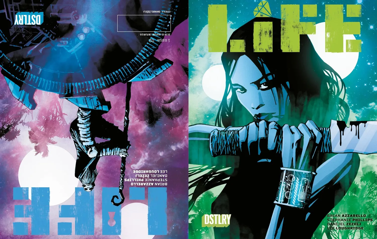 DSTLRY Life #2 hefte Cover A sci-fi flip-book