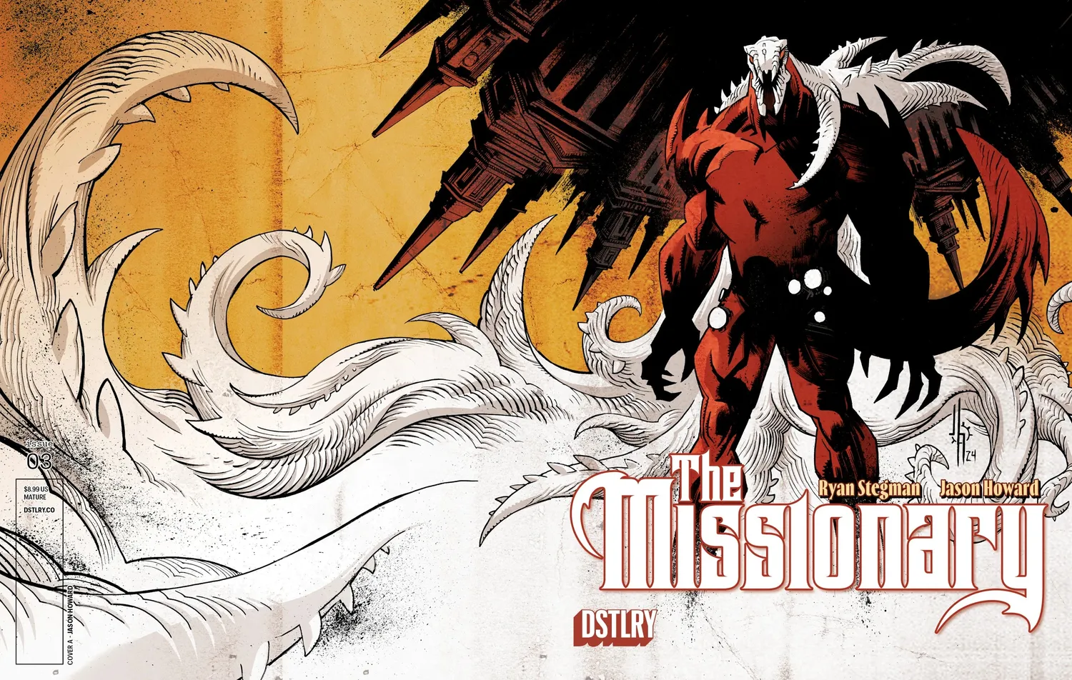 DSTLRY The Missionary #3 tegneseriehefte Cover A skrekk