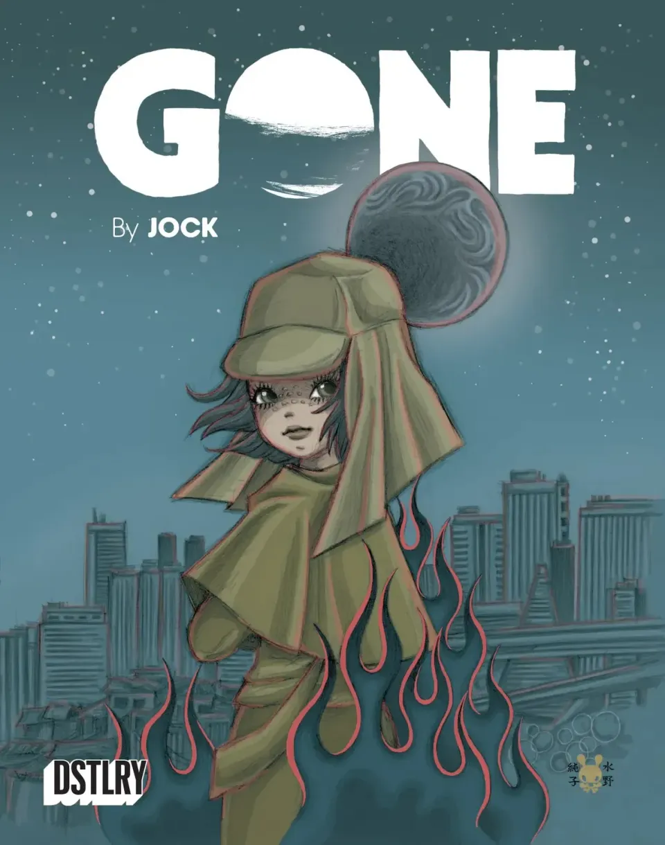 DSTLRY Gone 1 tegneserie Cover D Mizuno sci-fi