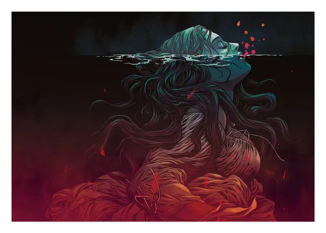 DSTLRY Somna Dreaming kunsttrykk Cloonan limited edition