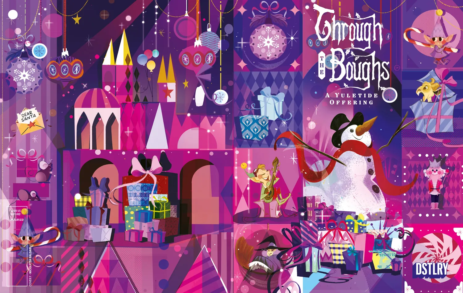 DSTLRY Through the Boughs #1 Cover F Baldari julehefte 64 sider