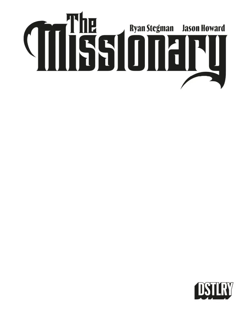 DSTLRY The Missionary #1 tegneseriehefte Sketch horror