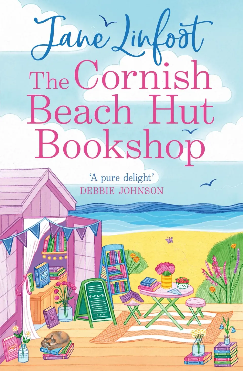Wingbearer Saga The Cornish Beach Hut Bookshop e-bok koselig romcom