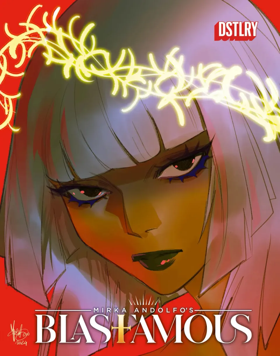 DSTLRY Blasfamous #3 hefte Cover B Andolfo pop-drama