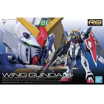 Bandai RG Wing Gundam XXXG-01W modellsett 1/144
