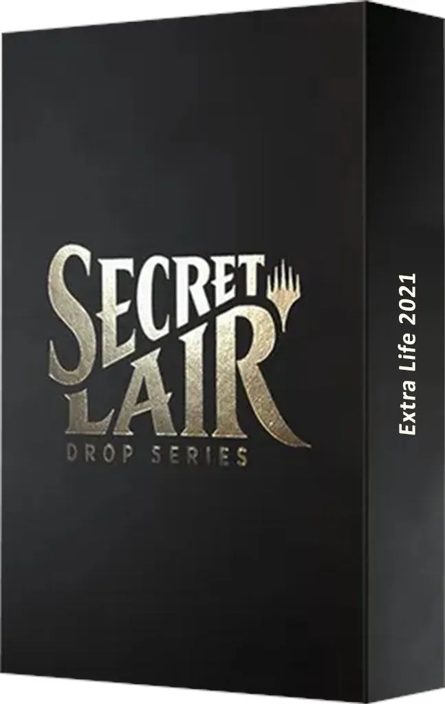 Magic Secret Lair Extra Life 2021 samlekort uåpnet