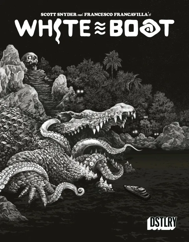 DSTLRY White Boat #2 tegneseriehefte Cover H Kang maritim