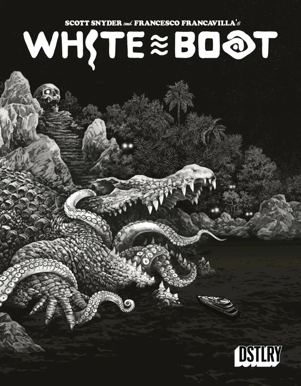 DSTLRY White Boat #2 tegneseriehefte Cover H Kang maritim