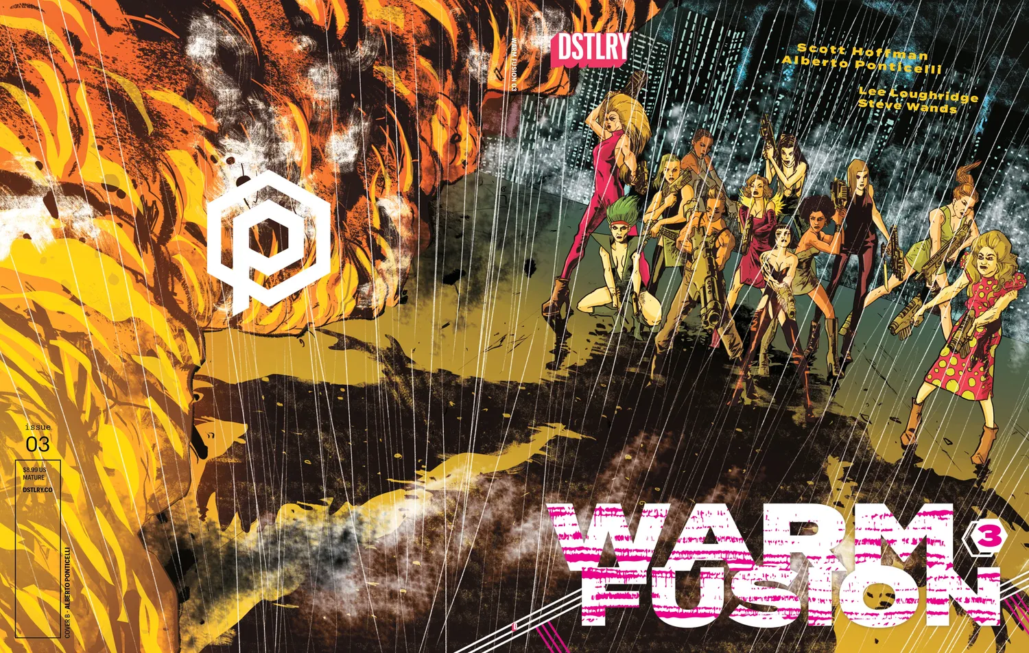 DSTLRY Warm Fusion #3 tegneseriehefte Cover B body-horror