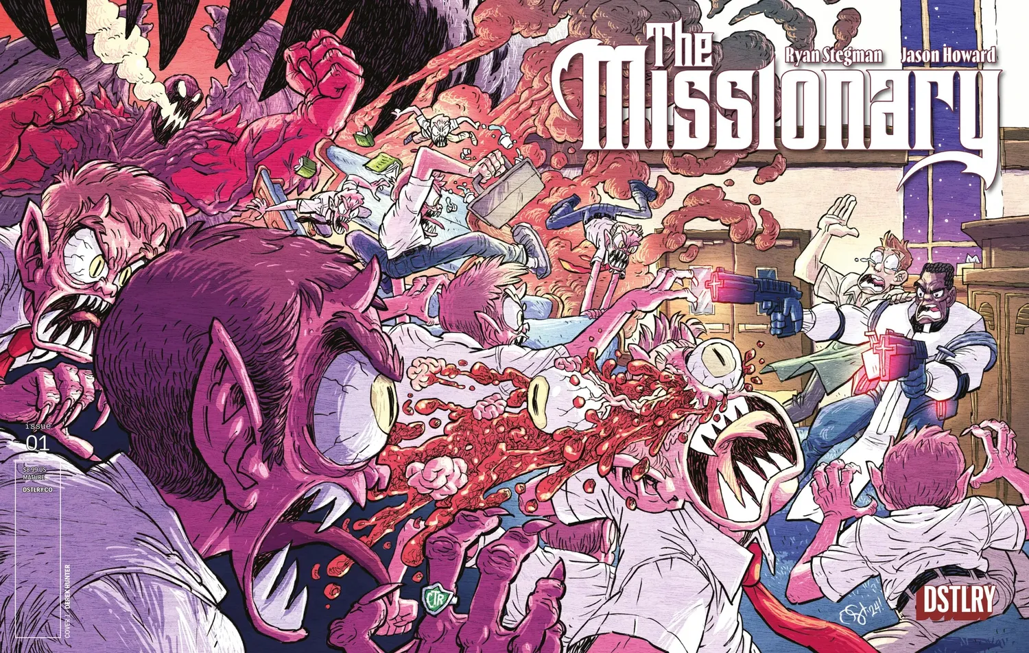 DSTLRY The Missionary 1 Cover I Hunter hefte 48 sider