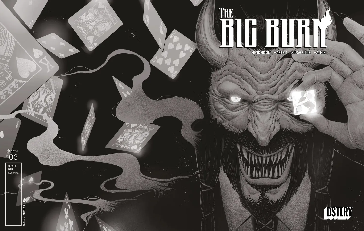 DSTLRY Big Burn #3 Cover G Citriya tegneseriehefte