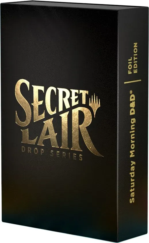 Magic Secret Lair Saturday Morning D&D samlekort foil engelsk