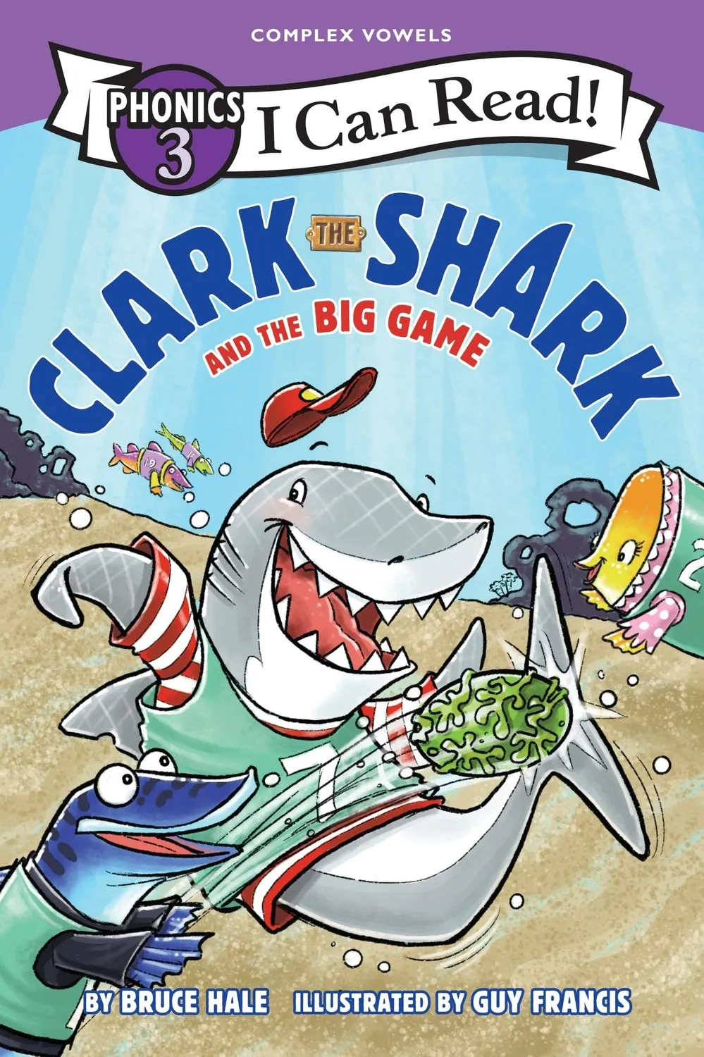 Wingbearer Saga Clark Shark Big Game lesebok innbundet phonics