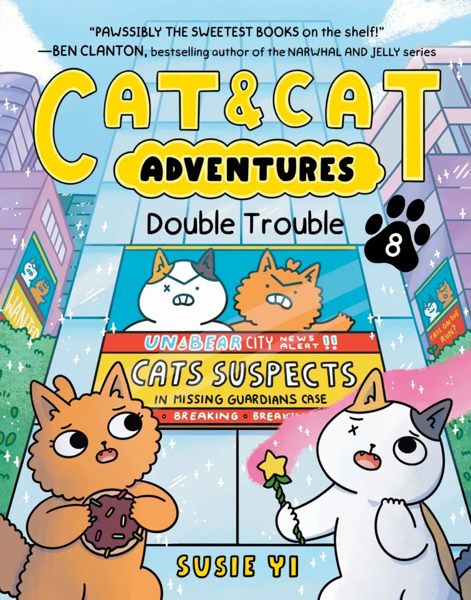 Wingbearer Saga Cat & Cat Double Trouble barnebok paperback