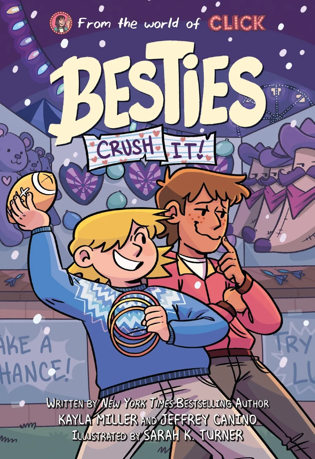 Besties Crush It! tegneserie paperback vinterferie