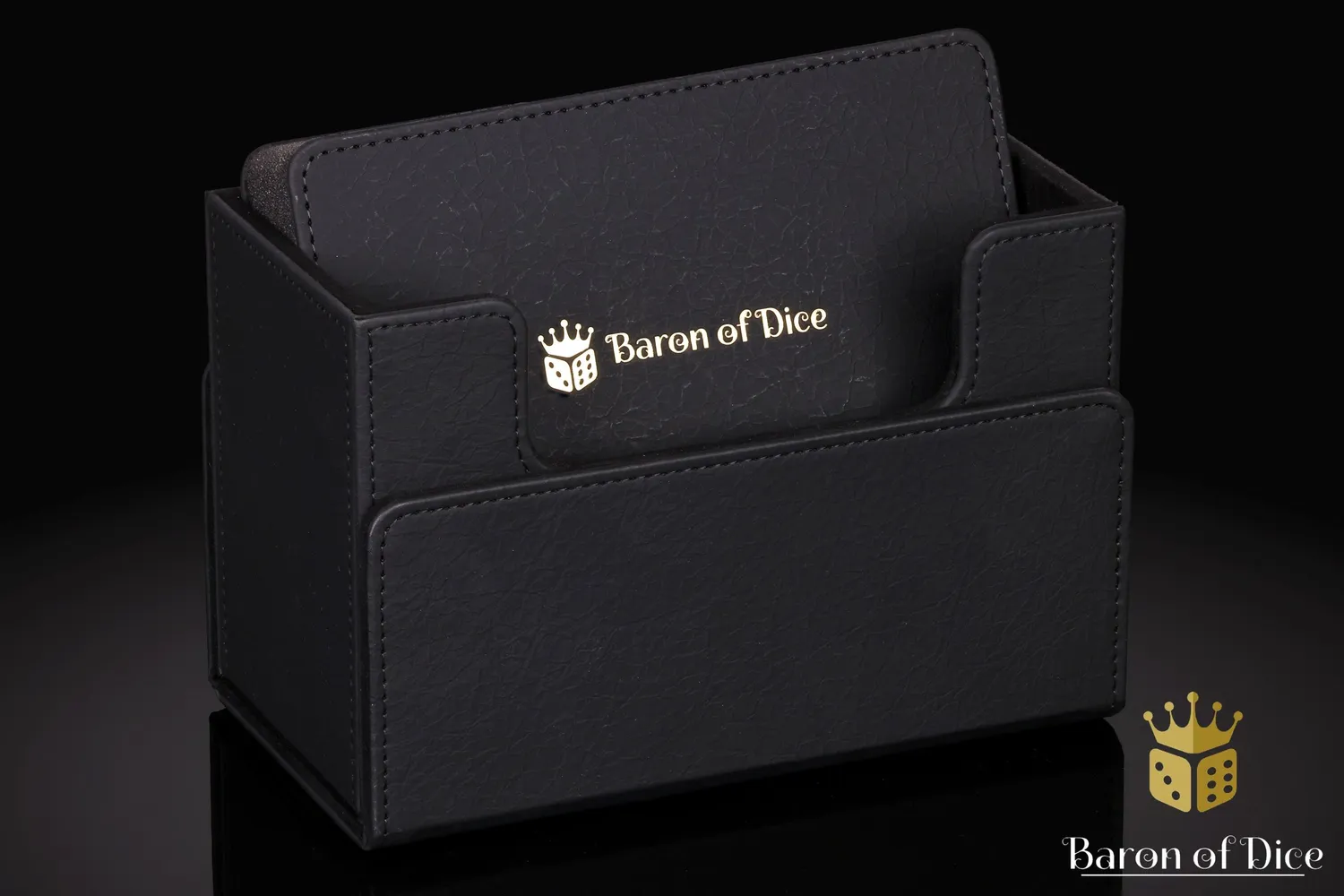 Baron of Dice Warchest Ooof Green oppbevaringsboks Coin-kompatibel