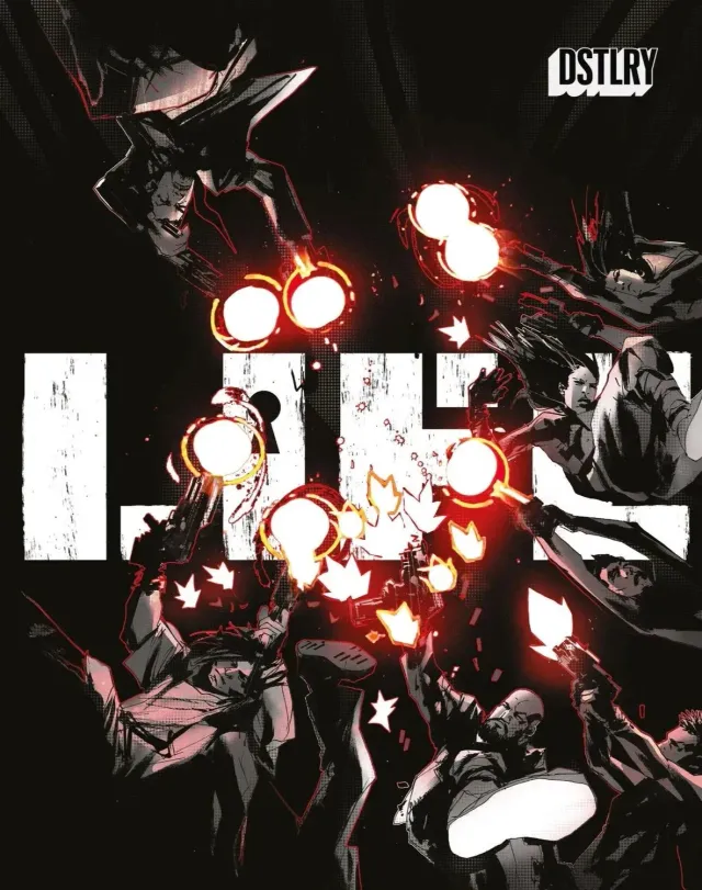 DSTLRY LIFE #1 Cover B hefte Jock sci-fi