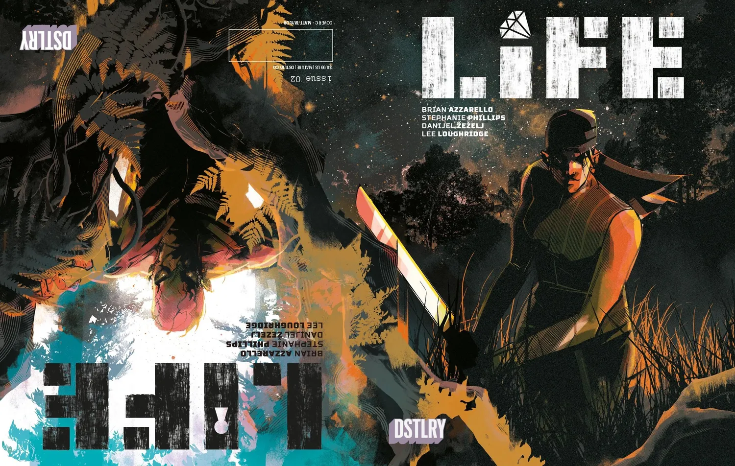 DSTLRY Life #2 Cover C Taylor hefte fysisk sci-fi