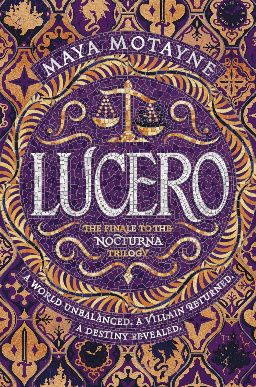 Wingbearer Saga Nocturna Lucero innbundet bok
