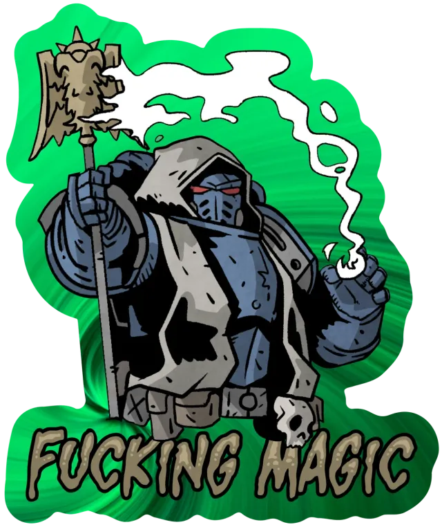 Baron of Dice Magic Gone Wild vinylklistremerke 3"
