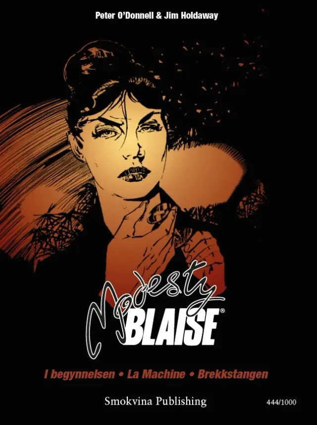 Modesty Blaise album 1 hefte nr 444 og 445 nummerert