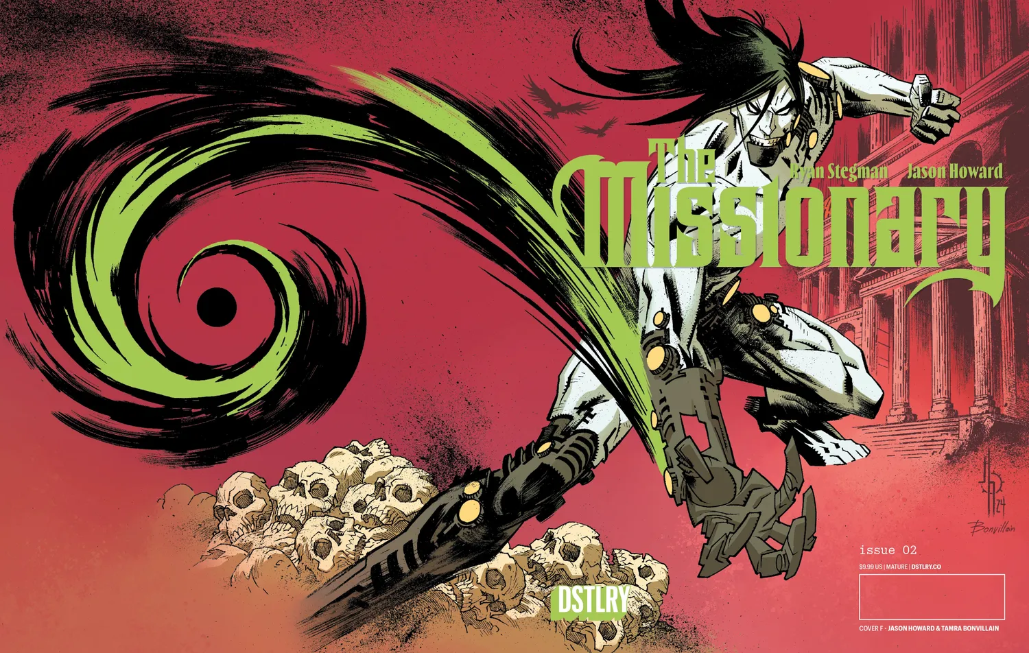 DSTLRY The Missionary #2 Cover F tegneserie Red Label NSFW