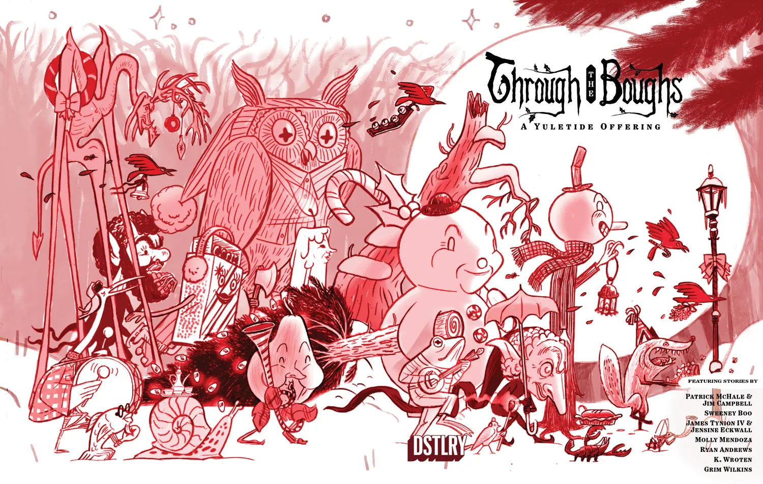 DSTLRY Through The Boughs #1 Cover H Ely tegneseriehefte jul