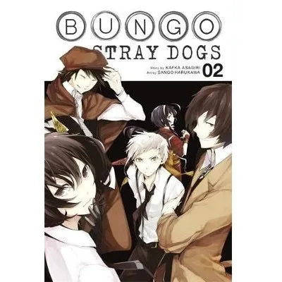 Bungo Stray Dogs manga bind 1 hefte på engelsk