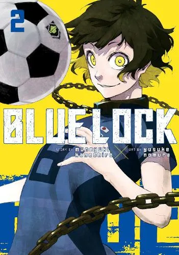 Blue Lock manga bind 1 fotball-manga på engelsk