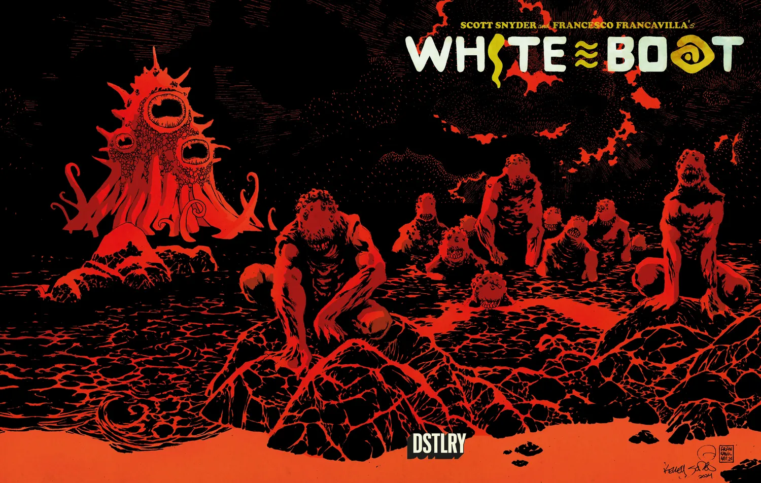 DSTLRY White Boat #1 hefte Cover B Jones skrekkstart