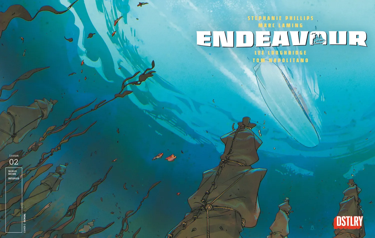 DSTLRY Endeavour 2 hefte Cover C Bengal thriller