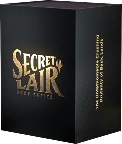 Magic Secret Lair Basic Lands samlekort uåpnet